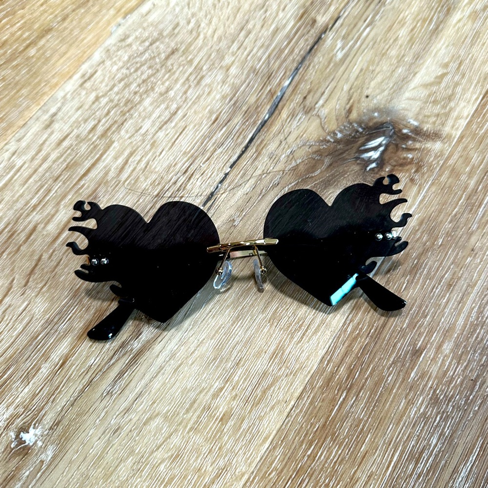 Heart sunglasses